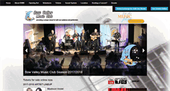 Desktop Screenshot of bowvalleymusicclub.org